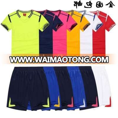 2017 new bulk design soccer jersey and OEM new Soccer shirts with sublimation football jersey